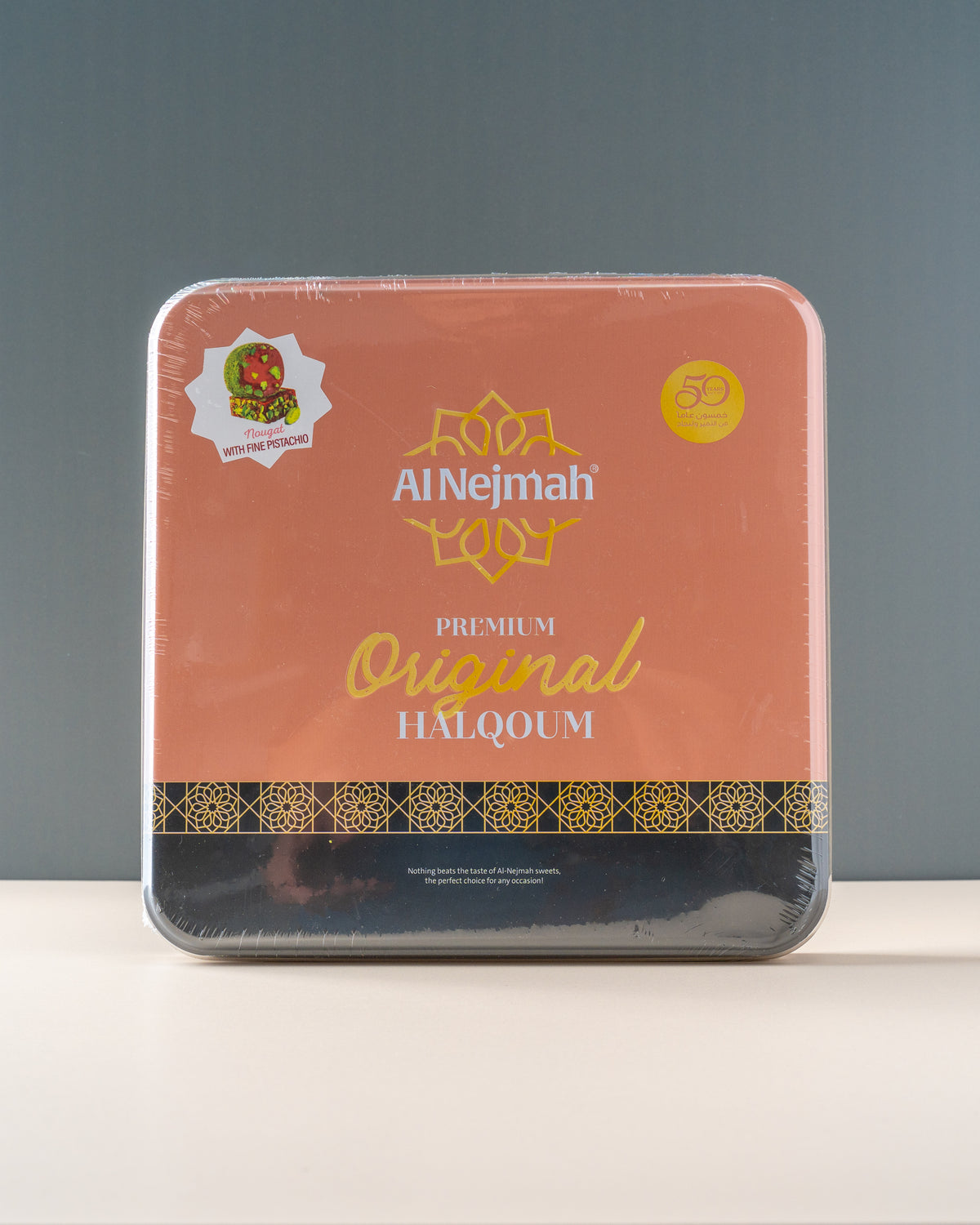 Al Nejmah Nougat with Pistachio 750gm