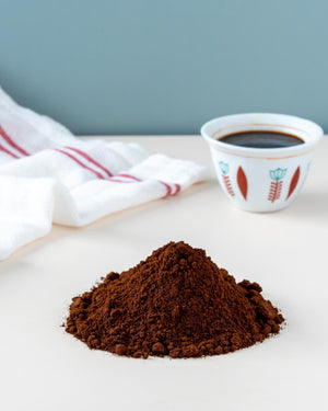 Turkish Coffee Ground Cardamom / Dark / 1000g