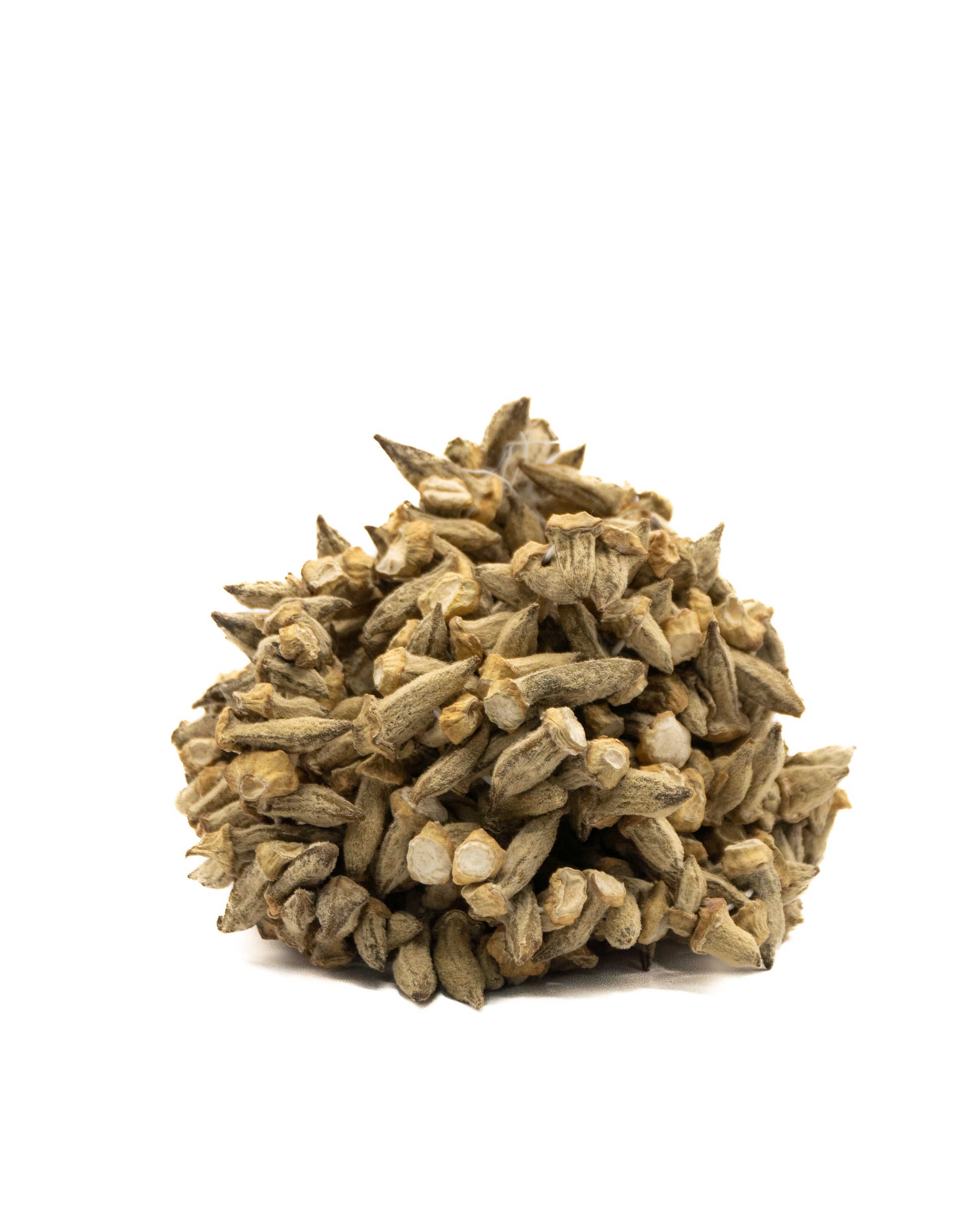 Dried Okra (1kg) - Lebanese Roaster - Roasted Coffee - Raw Coffee - Premium Nuts - Roasted Nuts - Healthy Mixes - Spices - Herbs - Rifai - Daima - Dried Fruits