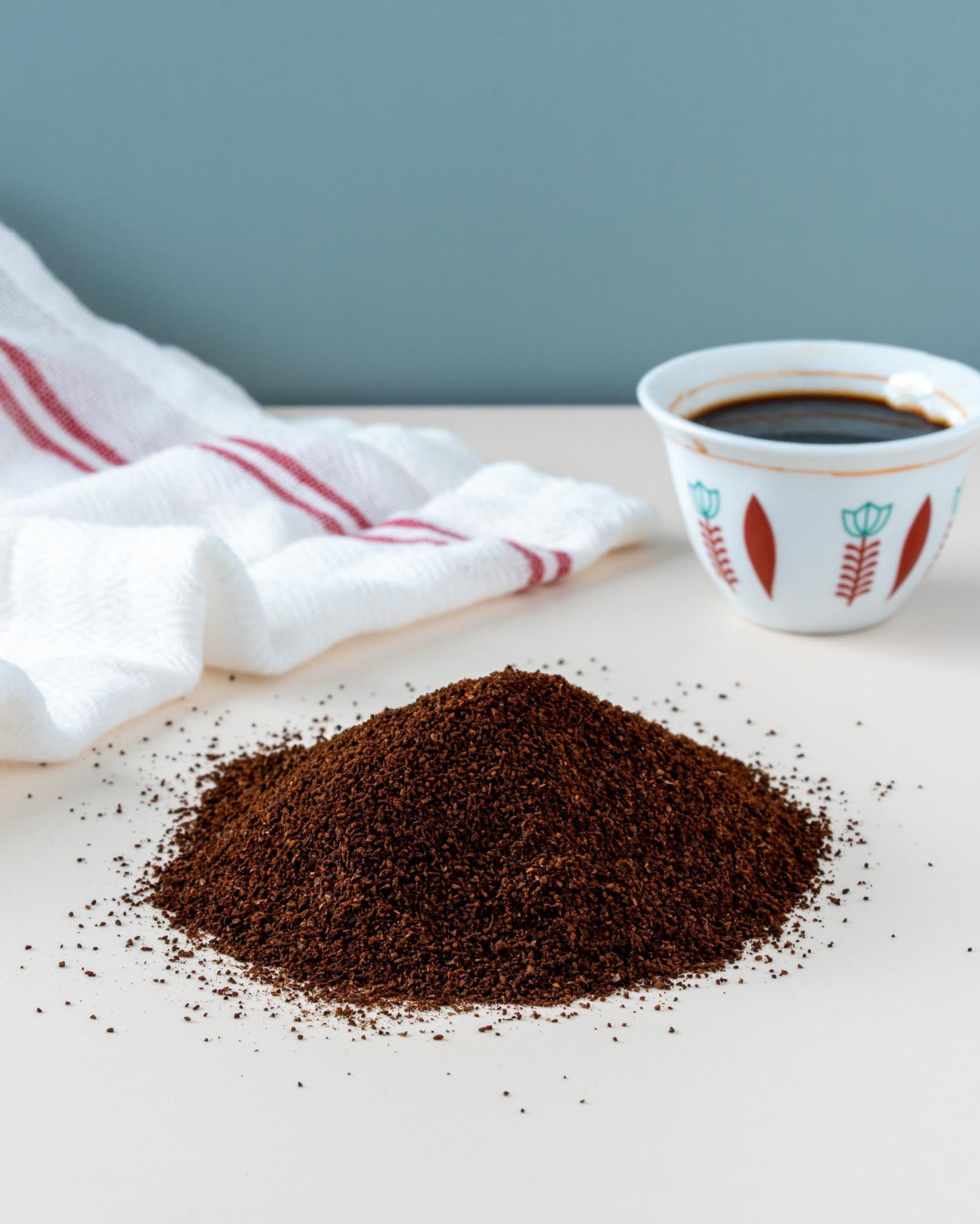 Turkish Coffee Ground Cardamom / Dark / 1000g