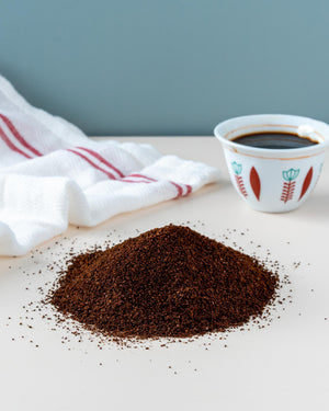 Turkish Coffee Ground Cardamom / Dark / 1000g