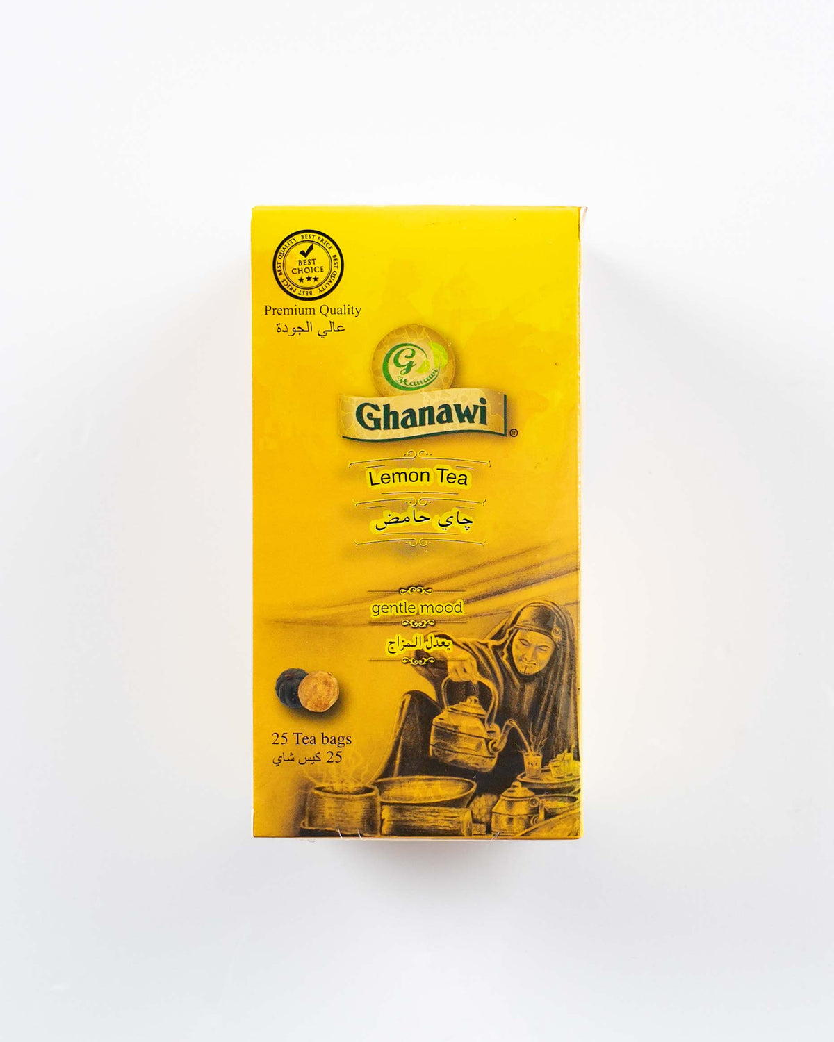 GHANAWI Lemon Tea Bgas Box 25x50gm