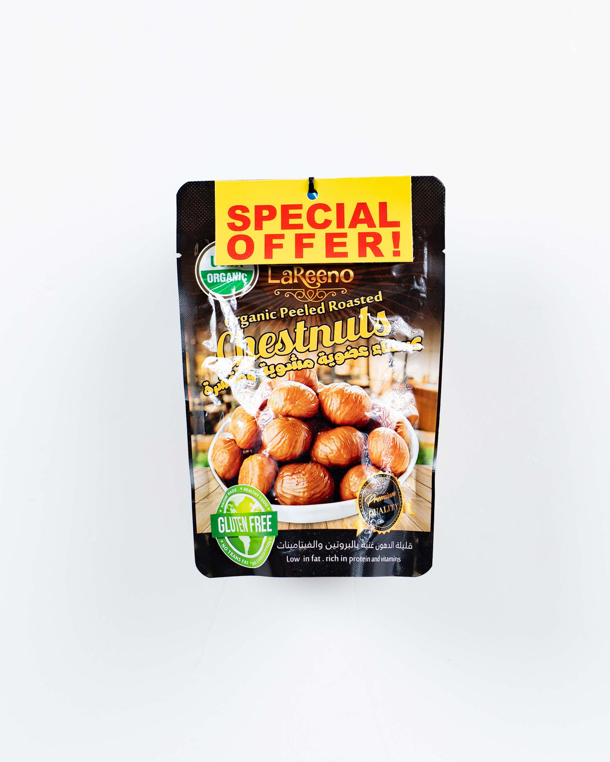 LAREENO ORGANIC CHESTNUTS SPL OFF 2X200G