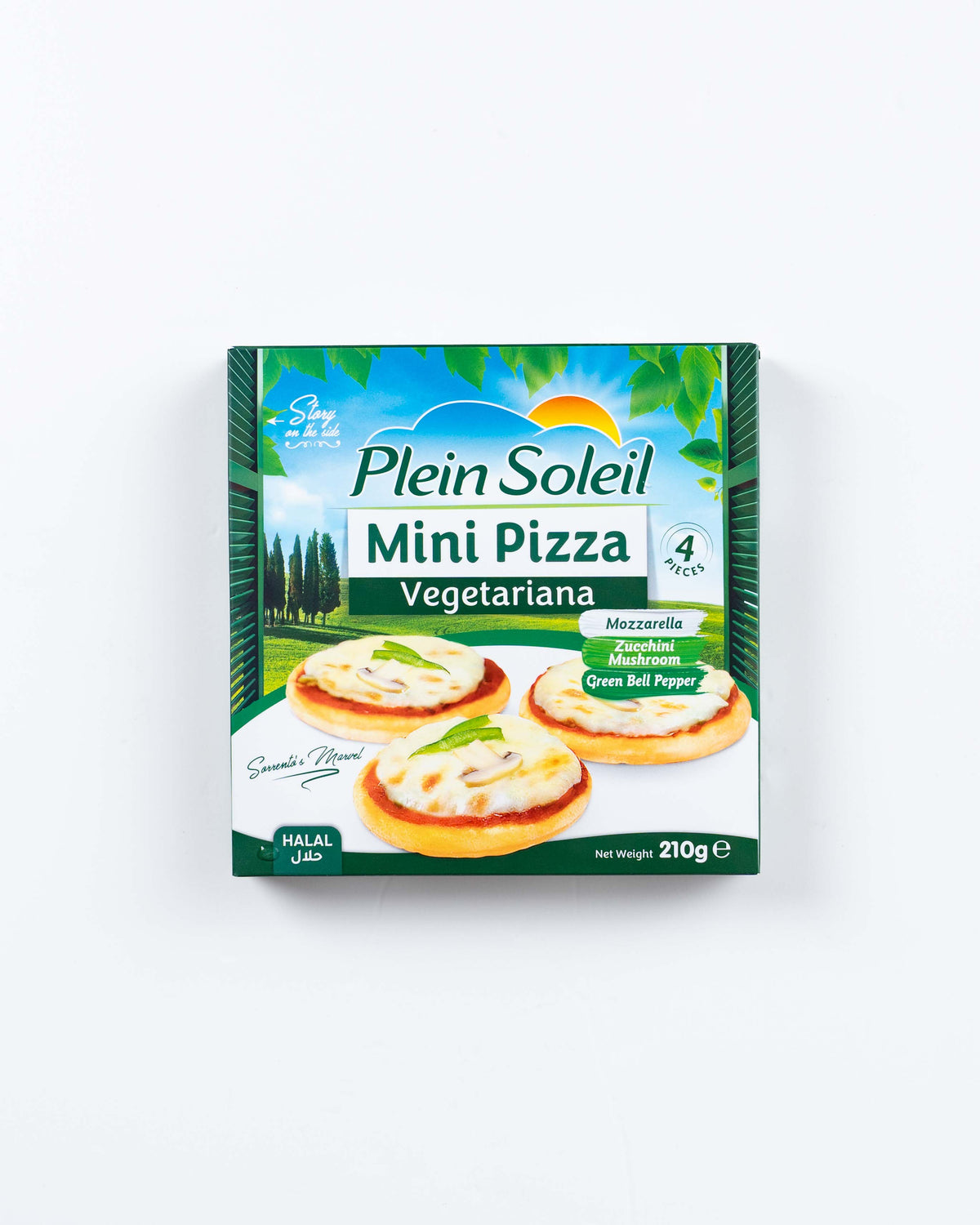 Plein Sileil Mini Pizza Vegetariana 210g