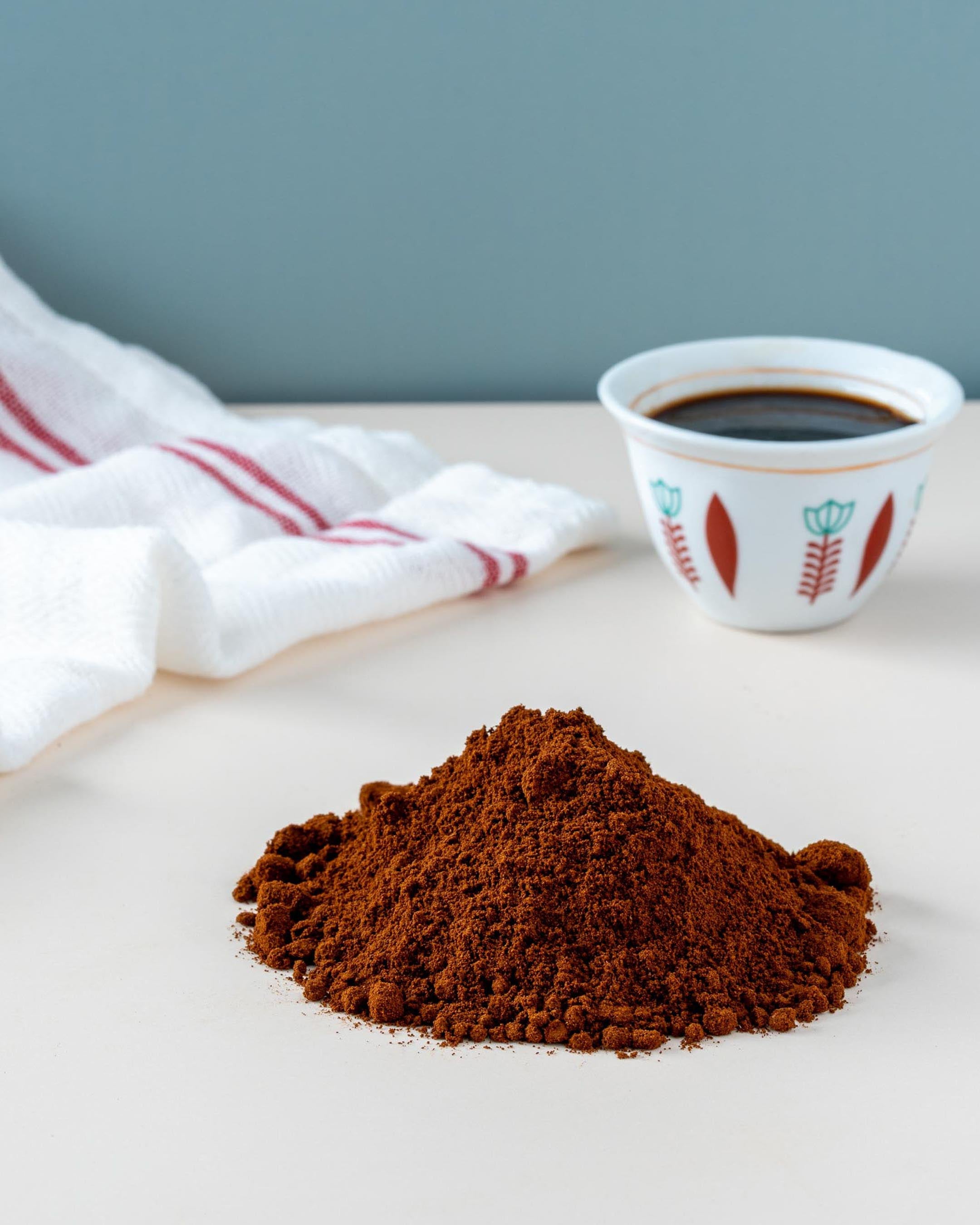 Turkish Coffee Ground Cardamom / Dark / 1000g